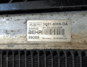 Volvo S40 V50  2.4B 2.4 B chłodnica wody klimatyzacji 3M51-8005-DA 2