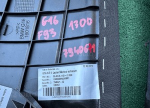 Tapicerka boczek fotele bmw 8 M8 G16 F93 7940671 7940672 5
