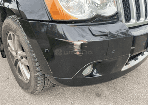 Jeep grand cherokee wk lift zderzak oryginał kpl 2