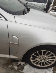 Jaguar xf przód maska zderzak błotniki pas przedni chłodnice 7