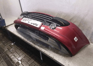 Zderzak przód przedni do peugeot 307 lift fl halogeny chrom ekqd bordowy 2