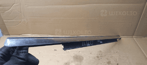 Listwa zgarniająca drzwi chrom lewy tył tylna lewa Audi A4 B8 8K0853764E 4
