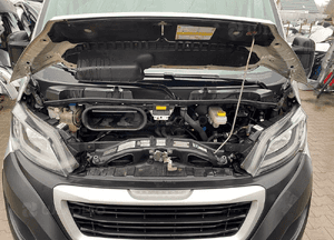Przód maska zderzak chłodnice lampy błotniki peugeot boxer ii fl lift 611 12