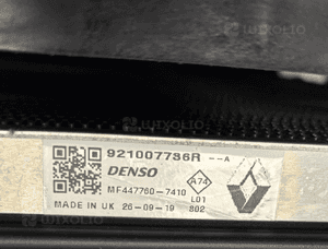 Chlodnice komplet renault zoe ii lift z.e. nowe 5
