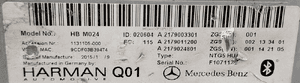Mercedes-Benz W217 Radio Nawigacja Multimedia NTG5 Harman A2179003301 4