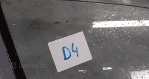 Drzwi przód przednie prawe opel corsa d Z163 szare 5D 5 drzwi hb 2