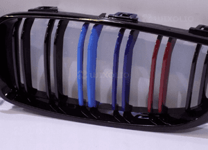 BMW 4 F32 Grill / Nerka Połysk / M-Power - 4116 4