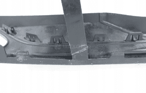 Mercedes b-klasa W246 2011- spoiler dyfuzor zderzak tył A2468855525 8