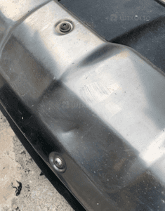 MERCEDES ML 164 blacha pod  zderzak zderzaka  off road tył tylna 5