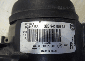 VW PASSAT B6 LAMPA PRZEDNIA prawa 3c0941006aa 6