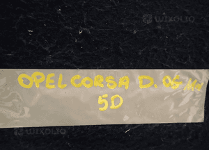 Opel corsa d półka tylna bagażnika 13233539 5