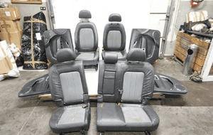 Fotele siedzenia półskóra grzane opel antara 1