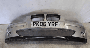 Zderzak przód przedni bmw E87 seria 1 titansilber srebrny halogeny 1