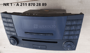 MERCEDES E 211  RADIO  CD  oryginał 3