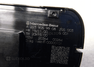 MERCEDES S KLASA W223 PRZEŁĄCZNIK PANEL SZYB TYŁ 8