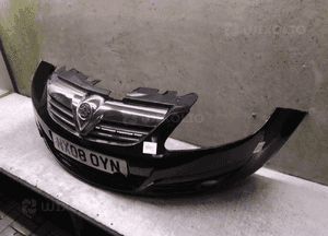 Zderzak przód przedni do opel corsa d grill Z20R czarny 3