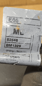 Podłokietnik schowek kanapy tył BMW 7 E65 11