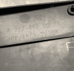 mercedes e 212  e 207 podkładka pod tablicę tel 694655555 3