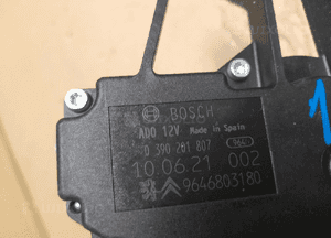 Silniczek Wycieraczki Tył Citroen C4 Picasso 0.390.201.807 3