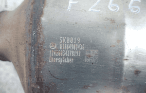 Wydech tłumik katalizator mercedes gle W166 A1664909436 7