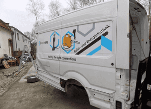 VW Crafter 2 II 2017- ĆWIARTKA BOK BŁOTNIK LEWY TYŁ L2H2 2