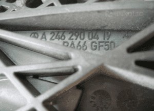 Mercedes W176 W246 pedał sprzęgła A2462900112 5