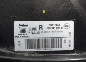 Lampa seat ateca full led 576941008D prawa 12