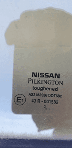 Drzwi lewy tył tylne lewe Nissan Almera 6
