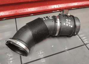 Audi vw 3.0 tdi Q7 4L przepływomierz rura dolot przewód powietrza kpl oryg 1
