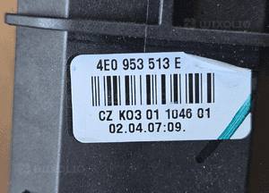 Audi A4 B6 B7 A6 C6 przełącznik pod kierownicę świateł kierunkowskazów  tempomatu4E0953521A  4E0953521E 4