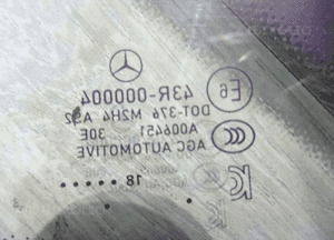 SZYBA PRAWA TYŁ - Mercedes ML W164 A006451 7