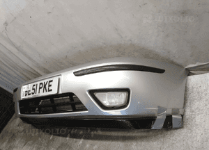 Zderzak przód przedni do ford focus MK1 i lift fl 08 srebrny halogeny 5