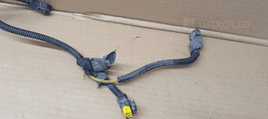 Wiązka instalacja akumulatora klema plusowa Citroen C5 III 9684771580 4
