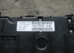 Licznik zegar wyświetlacz Citroen C4 Grand Picasso 9663755780 2
