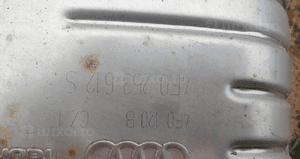A6 C6 tłumik wydech komplet 4F0253612S 4F0253611S 8