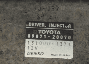 TOYOTA COROLLA VERSO II STEROWNIK WTRYSKU 89871-20070 3