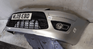 Zderzak przód przedni do citroen C4 lift fl halogeny ezrc srebrny 3