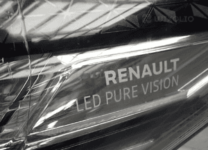 Lampa prawy przód lewy przód renault traffic full  led uszkodzona 4