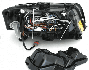 Lampy Reflektory AUDI A6 C5 01-04 XENON D2S DEPO 3