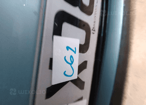 Zderzak przód przedni do renault  grand scenic + halogeny kompletny TEB47 błękitny 2