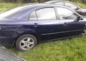 Mazda 6 02-07 Drzwi Prawe przednie przód szyba 25E 1