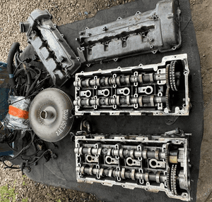 MERCEDES silnik 4,0 cdi 400 OM 628 głowica  misa  blok turbo dolot wiązka kolektor listwa 19