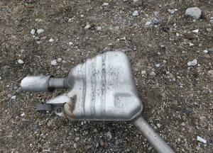 Audi A6 C7 4G 3.0 TDI wydech końcowy tłumik KOMPLETNY 4G0253612 4G0253611 7