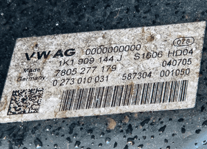 VW Caddy Golf 5  Touran I Audi A3 przekładnia kierownicza maglownica 1K1909144H 1K1909144J 6