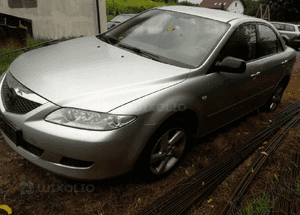 Mazda 6 02-07 Maska lampa zderzak pas atrapa 25H 4