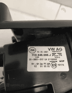 Vw crafter 16- man tge lampa lewy tył tylna obudowa klosz 11