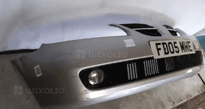 Zderzak przód przedni do nissan almera N16 lift fl KL0K srebrny 3
