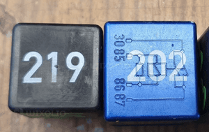 Przekaznik Przekaźnik 219 202 Sterownik Moduł Audi VW Skoda Seat 1