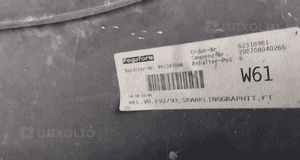 Zderzak przód przedni bmw E92 E93 spryski halogeny 7