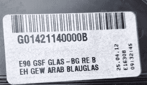 BMW E90 E91 LCI SZKŁO Lusterka podgrzewane wypukłe prawe 51167158906 5